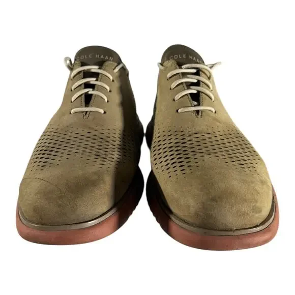 Cole Haan 2.Zerogrand Laser Wingtip Oxford Irish Coffee Brown Men’s Size 9M - Picture 2 of 8